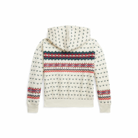 Polo Ralph Lauren Kids Sweatshirt à capuche  'Fair Isle' pour Grandes filles