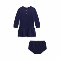 Polo Ralph Lauren Kids Baby Girl's 'Polo Bear' Dress & Bloomer Set