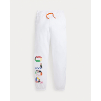 Ralph Lauren Big Girl's 'Mixed-Logo' Sweatpants