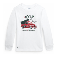 Polo Ralph Lauren Kids T-Shirt manches longues 'Graphic' pour Enfant et petit garçon