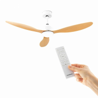 Innovagoods LED Ceiling Fan with 3 ABS Blades Wuled InnovaGoods Wood 36 W