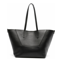 Brunello Cucinelli Women's 'Logo-Debossed Leather' Tote Bag