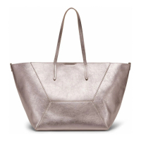 Brunello Cucinelli Women's 'Metallic Leather' Tote Bag