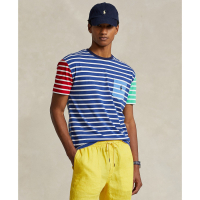 Polo Ralph Lauren T-shirt 'Classic-Fit Striped' pour Hommes