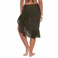 LAUREN Ralph Lauren Women's 'Ruffle-Hem' Cover-up Skirt