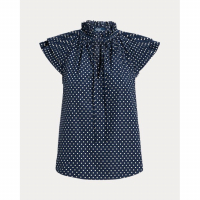 Polo Ralph Lauren 'Polka Dot' Ärmellose Bluse für Damen
