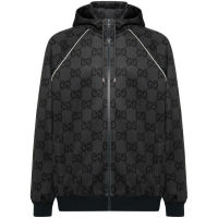 Gucci Men's 'Jumbo Gg Hooded' Jacket