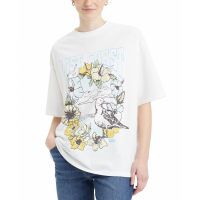 Levi's 'Cotton Graphic-Print Short Stack' T-Shirt für Damen