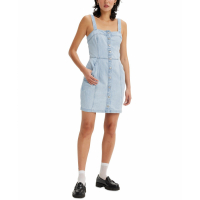 Levi's 'Drea Cotton Button-Front' Ärmelloses Kleid für Damen