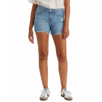 Levi's Women's 'Mid Rise Mid-Length Stretch' Shorts