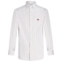 Etro Chemise 'Logo-Embroidered' pour Hommes