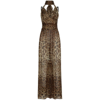 Dolce & Gabbana Robe de soirée 'Leopard' pour Femmes