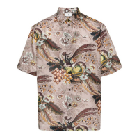 Etro Men's 'Floral Bowling' Short sleeve shirt