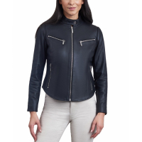 Michael Kors Women's 'Racer' Leather Jacket