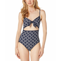 Michael Kors Women's 'Printed Cut-Out' Swimsuit