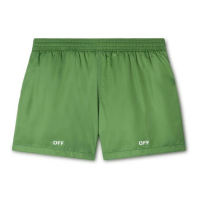 Off-White Men's 'Off-Stamp' Swimming Shorts