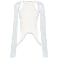 Off-White Women's 'Racerback Panelled' Long Sleeve top