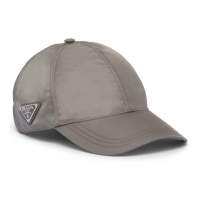 Prada Men's 'Re-Nylon Enamel-Logo' Baseball Cap