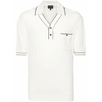 Giorgio Armani Men's 'Fine-Knit' Polo Shirt