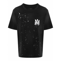 Amiri Men's 'Distressed Logo' T-Shirt
