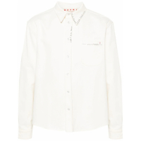 Marni Chemise 'Logo-Embroidered' pour Hommes