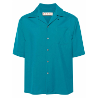 Marni 'Camp-Collar' Kurzärmeliges Hemd für Herren