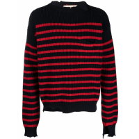 Marni Pull 'Distressed Striped' pour Hommes