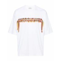Lanvin Men's 'Curb Embroidered' T-Shirt