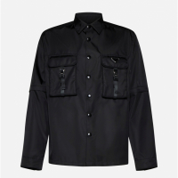 Prada Men's 'Cargo Pockets Re-Nylon' Shirt