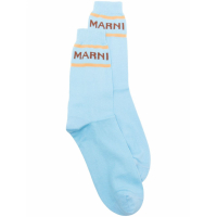 Marni Men's 'Mid-Calf Logo-Jacquard' Socks
