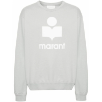 Isabel Marant Men's 'Mike Flocked-Logo' Sweatshirt