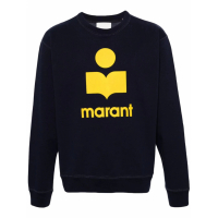Isabel Marant Men's 'Mikoy Logo-Flocked' Sweatshirt