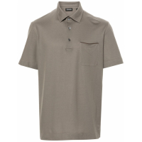 Zegna Men's 'Patch-Pocket' Polo Shirt