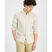 Michael Kors Men's 'Button-Down' Linen Shirt