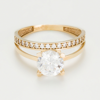 Oro Di Oro Women's 'Majestueuse' Ring