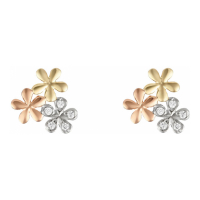 Oro Di Oro 'Minisfleurs' Ohrringe für Damen