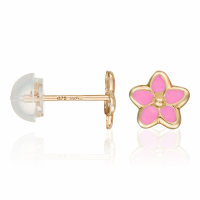 Oro Di Oro Girl's 'Joliesfleurs' Earrings