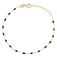 Oro Di Oro Bracelet 'Amada Noir' pour Femmes