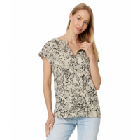 Tommy Hilfiger Women's 'Butterfly Band Collar' Short sleeve shirt