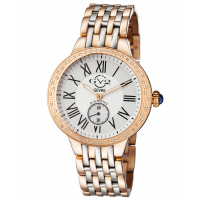 Gevril Gv2 Astor Women's White Dial Stainless Steel Watch