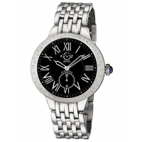 Gevril Gv2 Astor Women's Black Dial Stainless Steel Watch