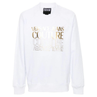 Versace Jeans Couture Men's 'Metallic Logo-Print' Sweatshirt