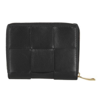 Bottega Veneta Women's 'Intrecciato Zipped Bi-Fold' Wallet