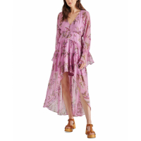 Steve Madden Women's 'Sol Floral High-Low' Maxi Dress