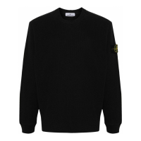 Stone Island Pull 'Compass-Badge Ribbed' pour Hommes