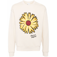 Maison Kitsuné Men's 'Sunflower Motif' Sweater