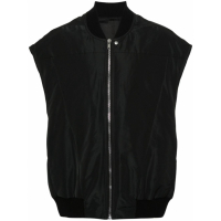 Rick Owens Gilet 'Ribbed-Collar' pour Hommes
