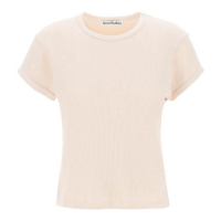 Acne Studios T-shirt 'Honeycomb Pattern' pour Femmes