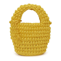 Jw Anderson Women's 'Popcorn Knitted' Tote Bag