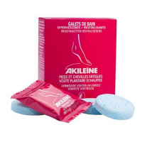 Akileïne 'Effervescents Revitalisants' Foot Bath Tablets - 20 g, 6 Sachets